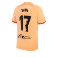 Atletico Madrid Saul Niguez #17 Fotballklær Tredjedrakt 2022-23 Kortermet